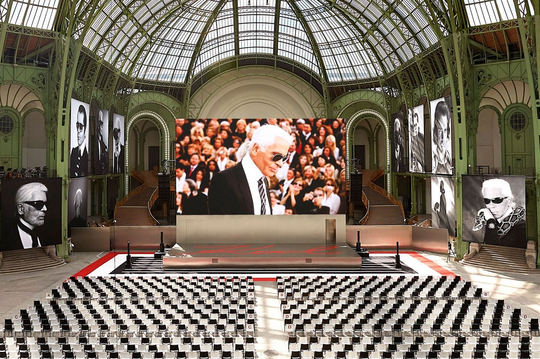 Chanel Karl Lagerfeld Tribute Memorial Paris Grand Palais LVMH