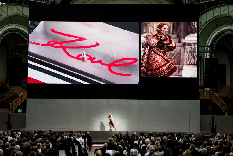 Chanel Karl Lagerfeld Tribute Memorial Paris Grand Palais LVMH