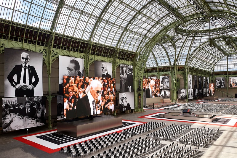 Chanel Karl Lagerfeld Tribute Memorial Paris Grand Palais LVMH