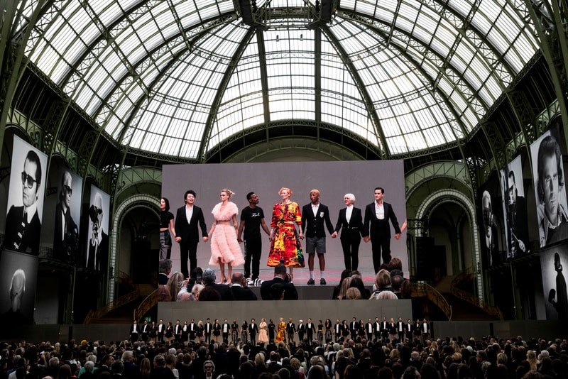 Chanel Karl Lagerfeld Tribute Memorial Paris Grand Palais LVMH