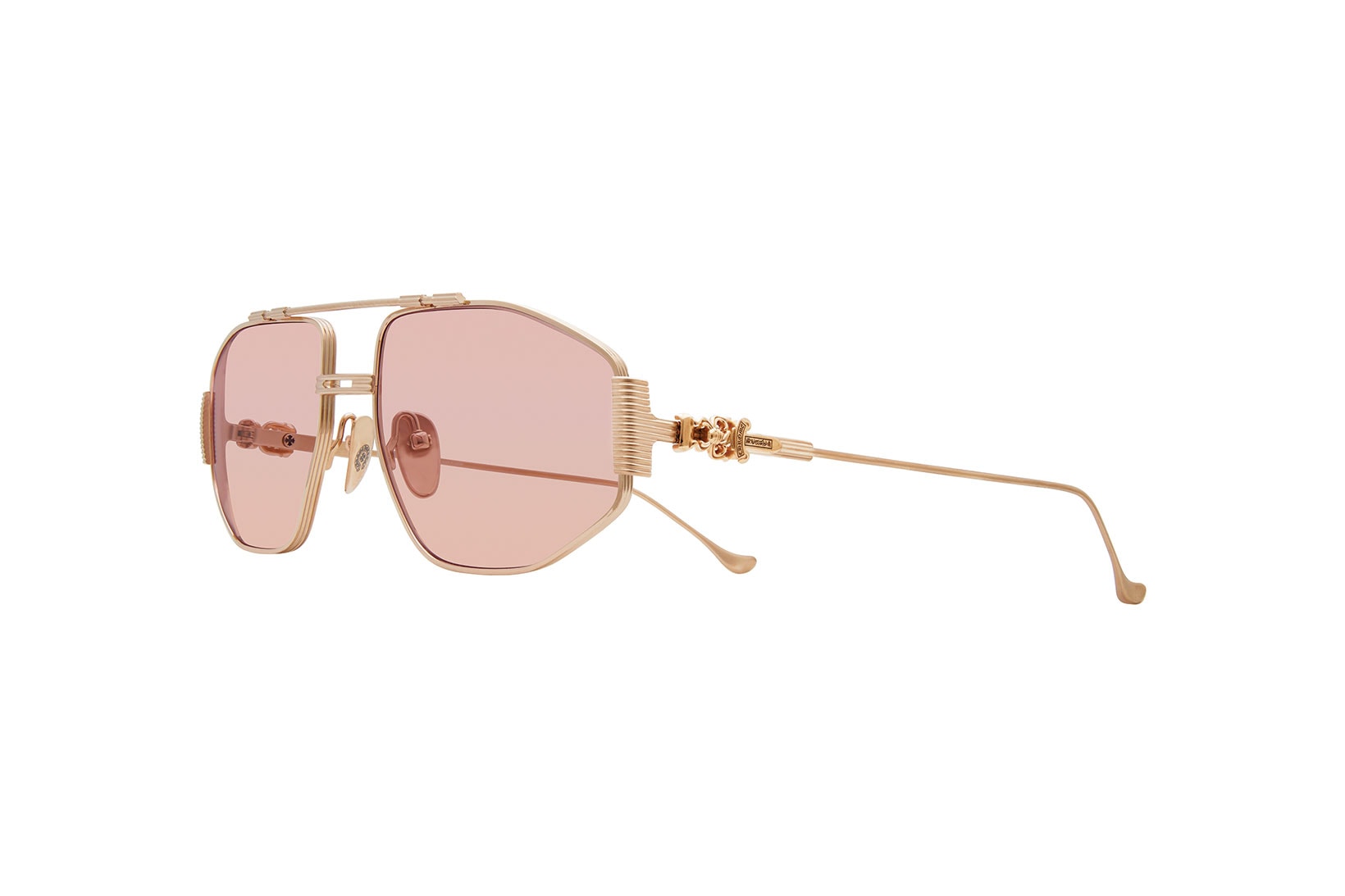 chrome hearts jordan barrett sunglasses capsule collection eyewear supermodel jesse jo stark