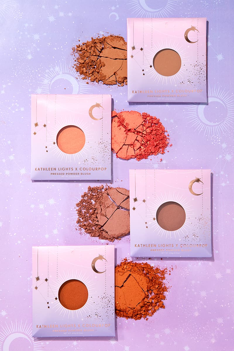 ColourPop Kathleen Lights Kathleenlights Zodiac Eyeshadow Single Compact Pressed Powder Blush