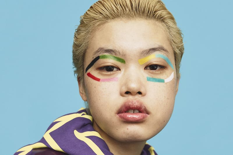 Crayola Beauty Lookbook Eye Makeup Yellow Black Green Pink