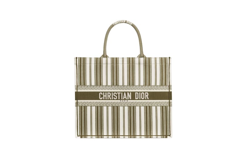 Dior Dioriviera Summer Beachwear Capsule Book Tote Green