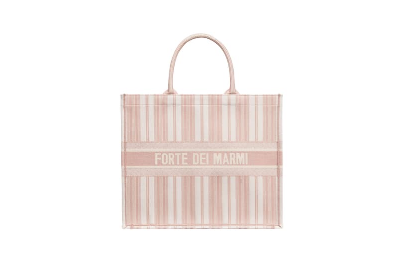 Dior Dioriviera Summer Beachwear Capsule Book Tote Pink