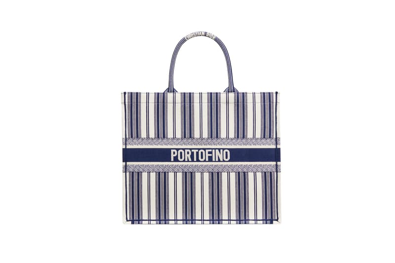 Dior Dioriviera Summer Beachwear Capsule Book Tote Blue