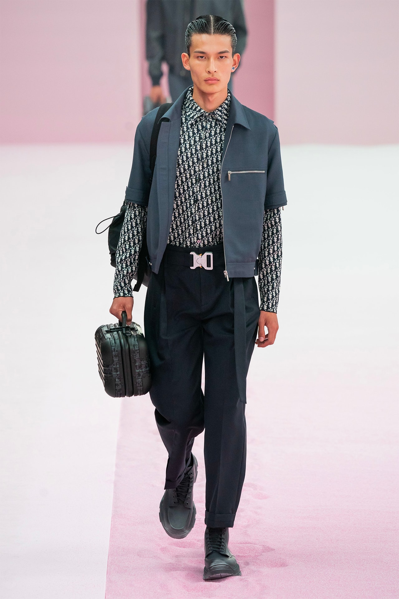 Dior Men Homme Spring Summer 2020 SS20 Paris Fashion Week Men's Runway Kim Jones Rimowa Collaboration
