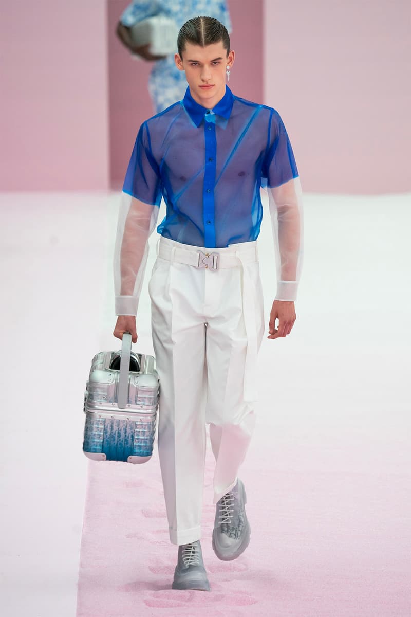 Dior Men Homme Spring Summer 2020 SS20 Paris Fashion Week Men's Runway Kim Jones Rimowa Collaboration