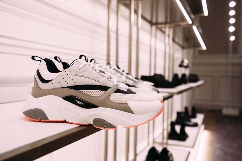 dior menswear kim jones paris rimowa collaboration yoon ambush daniel arsham sneaker trainers saddle bag