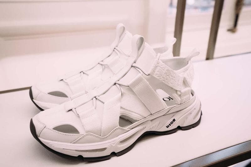 dior menswear kim jones paris rimowa collaboration yoon ambush daniel arsham sneaker trainers saddle bag