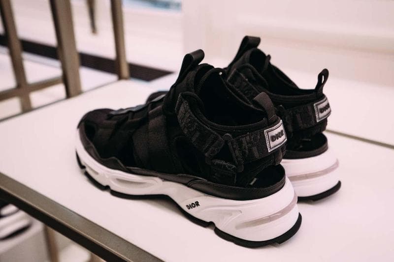 dior menswear kim jones paris rimowa collaboration yoon ambush daniel arsham sneaker trainers saddle bag