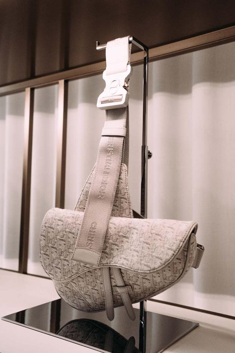 dior menswear kim jones paris rimowa collaboration yoon ambush daniel arsham sneaker trainers saddle bag