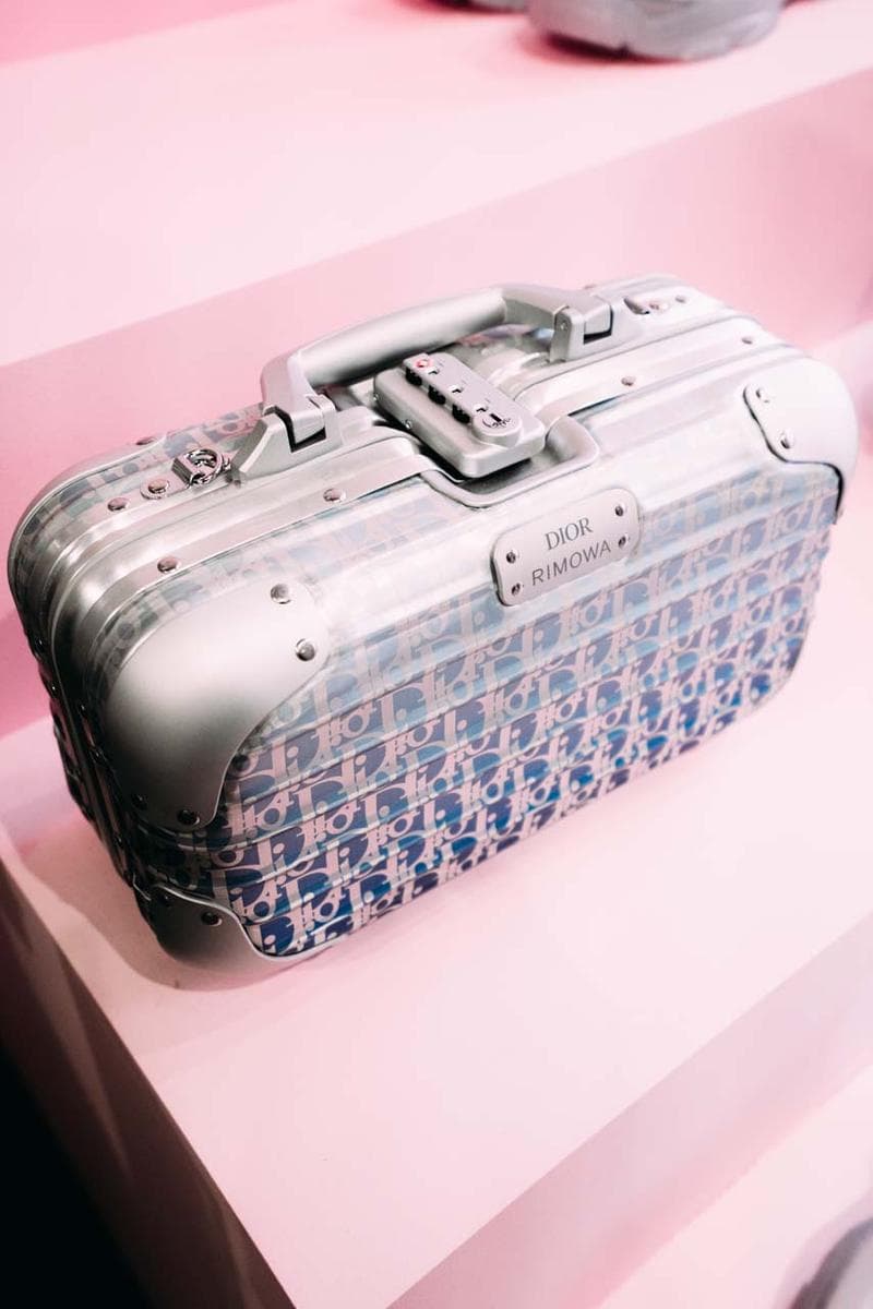 dior menswear kim jones paris rimowa collaboration yoon ambush daniel arsham sneaker trainers saddle bag