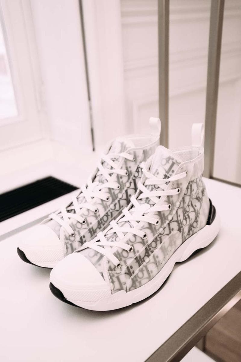 dior menswear kim jones paris rimowa collaboration yoon ambush daniel arsham sneaker trainers saddle bag
