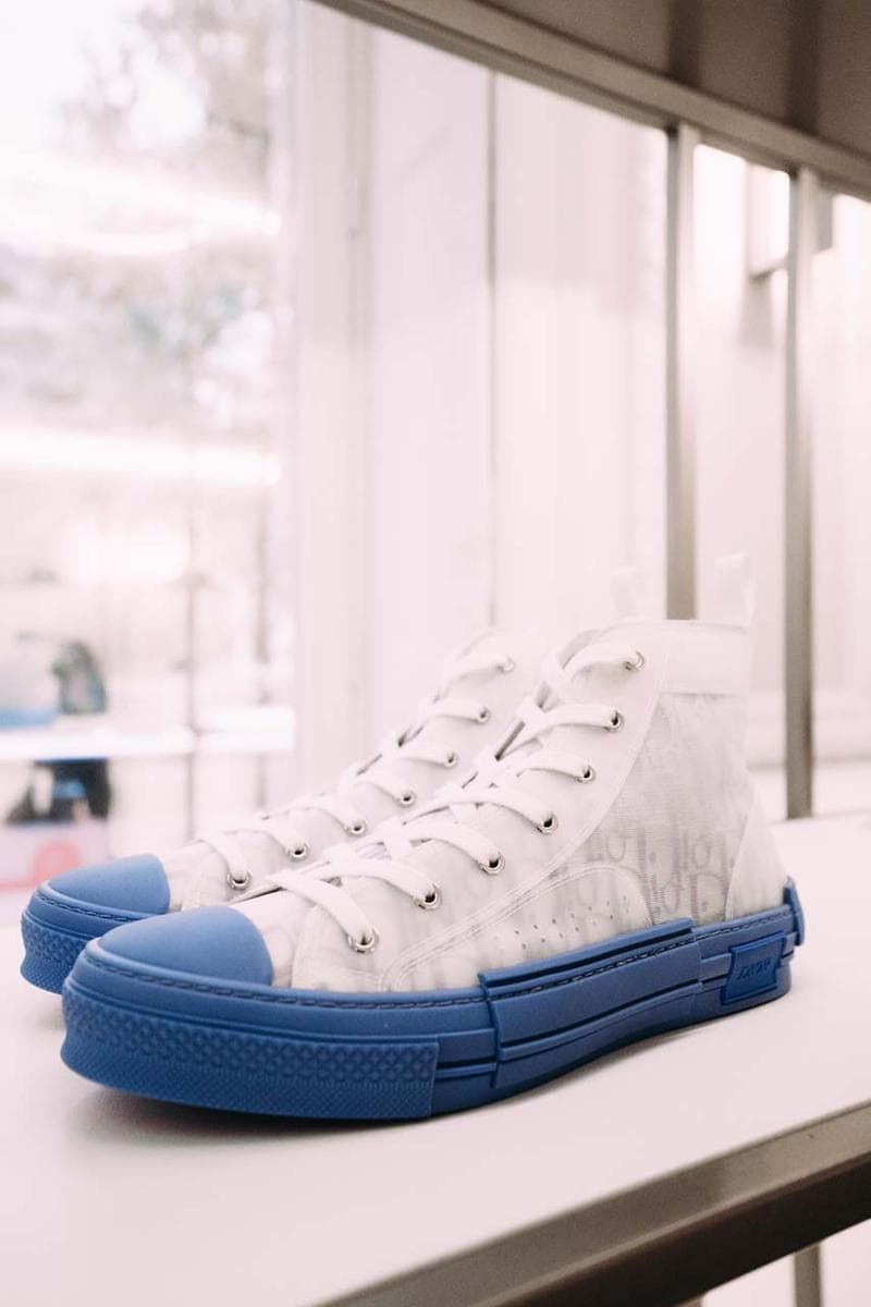 dior menswear kim jones paris rimowa collaboration yoon ambush daniel arsham sneaker trainers saddle bag 