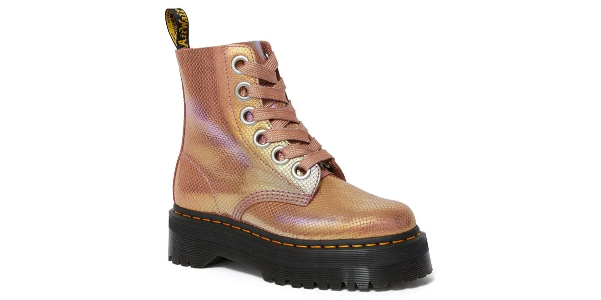 iridescent doc martens