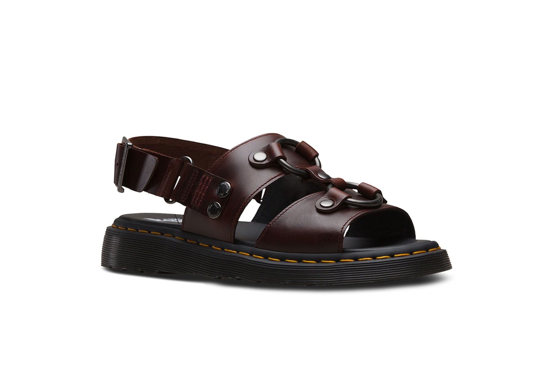 Dr. Martens Sandal Collection Festival Season Shoe Footwear Colorful Leather Silhouettes Straps Summer Concert Outfit Pink Yellow Purple Design Release