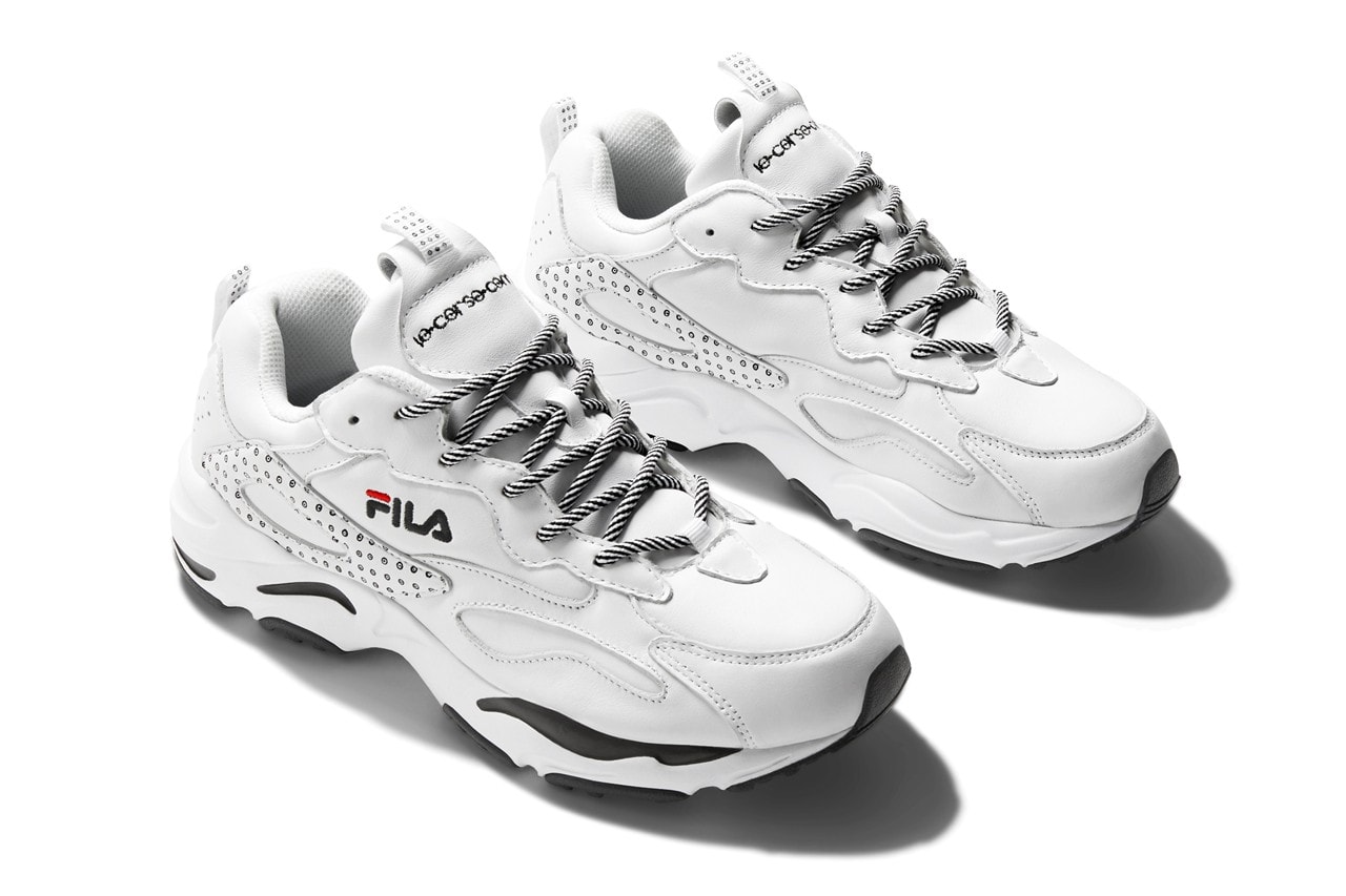 FILA x 10 Corso Como Logo Sneaker Slides Release Black White Footwear Collection