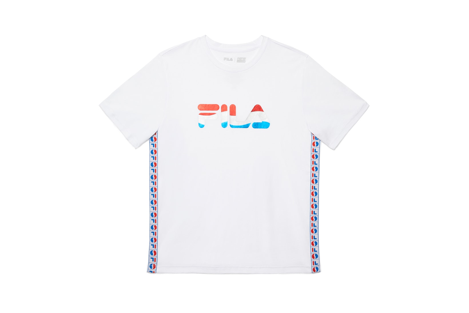 FILA x Pepsi Capsule Collection T Shirt White
