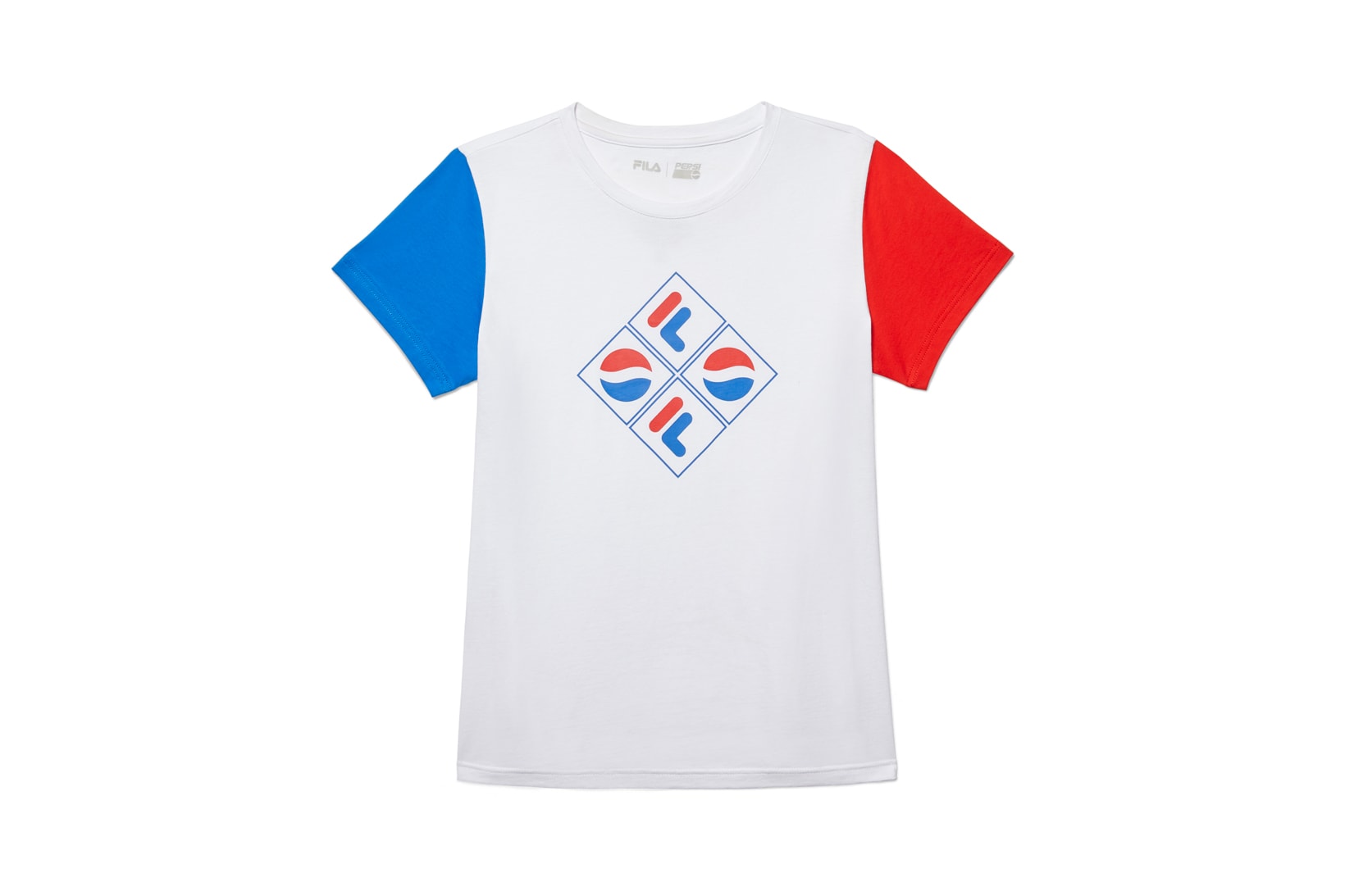 FILA x Pepsi Capsule Collection T Shirt White
