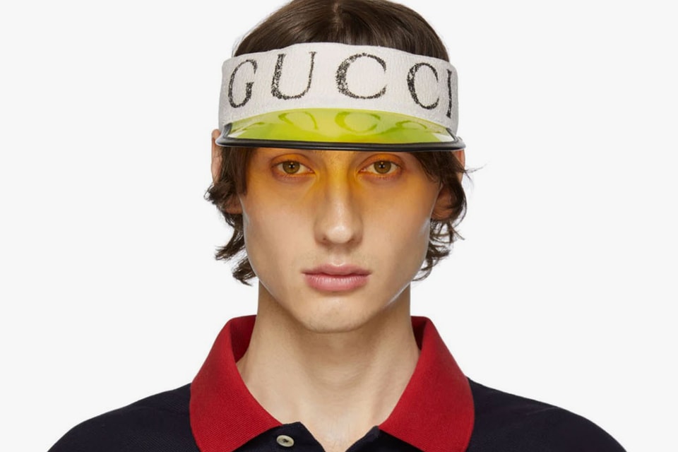 Gucci Releases Vinyl Visor in Yellow | HYPEBAE