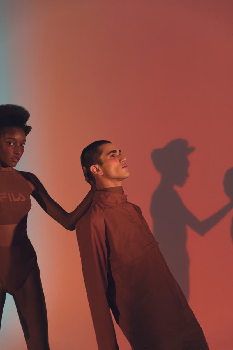 FILA x HAIGHT Lookbook Collaboration Collection Logo Earth Tones Sporty Athleisure Summer Fashion Clothes