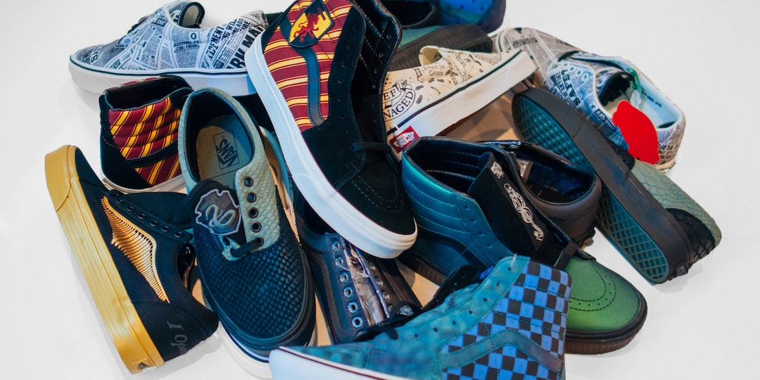 Vans Releases Sneaker Collection Harry Potter Vans Sale Vans X