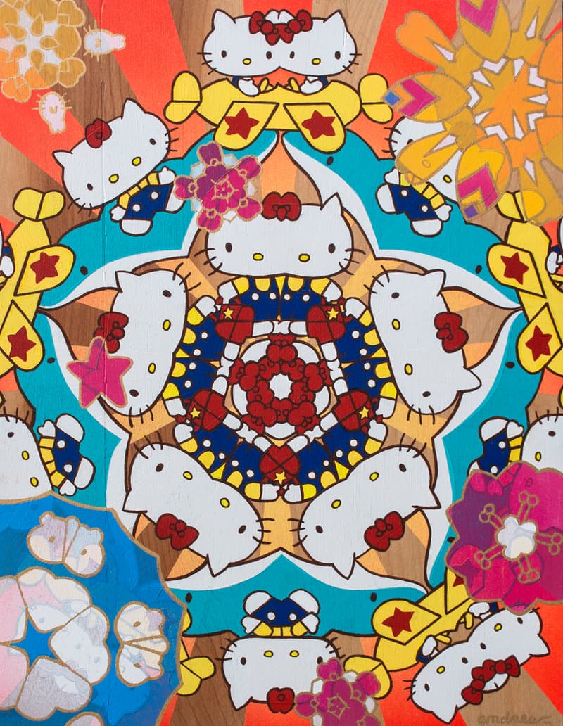 Andrew Brandou Hello Kitty Art