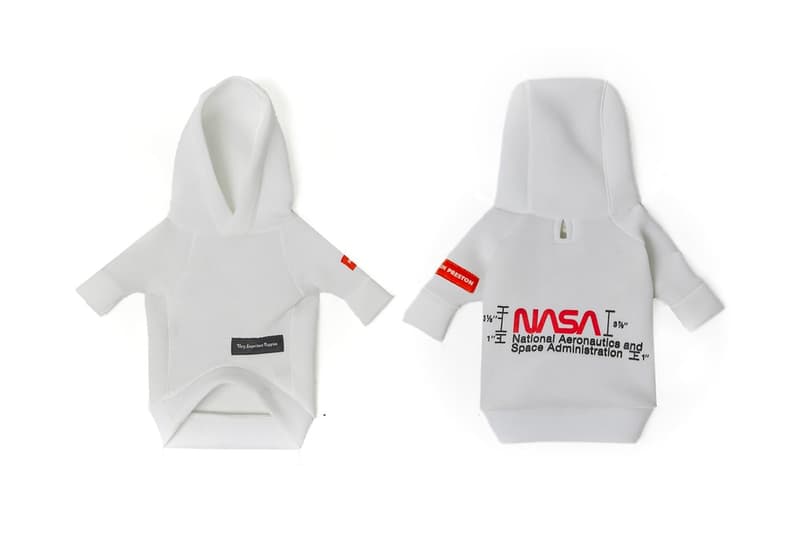 Very Important Puppies x Heron Preston NASA Collaboration Hoodie Grey