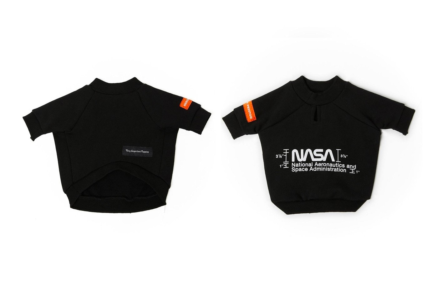 Very Important Puppies x Heron Preston NASA Collaboration Shirt Blacl