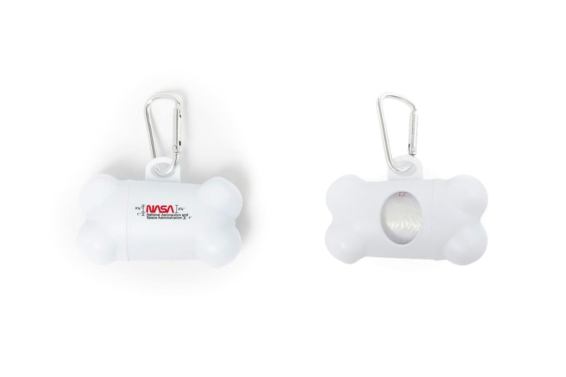 Very Important Puppies x Heron Preston NASA Collaboration Poop Keychain White