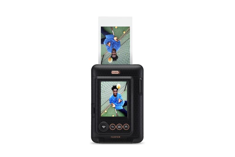 Fujifilm Instax Hybrid Instant Camera Rose Gold Print Out Polaroid Sound Feature White Black Photos Photography