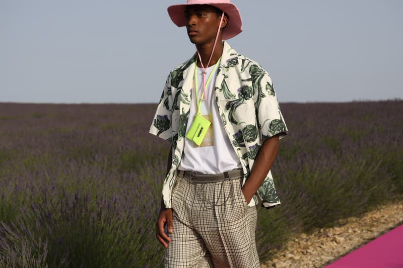 jacquemus simon porte swarovski crystals collection france valensole paris fashion week mens womens