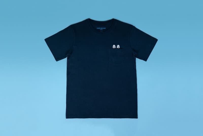 KAWS AllRightsReserved Japan Collection Drop T-shirt Tote Collectibles Pastel Blue Pink Gray Black White Figurines Pin Mugs Cups Plush