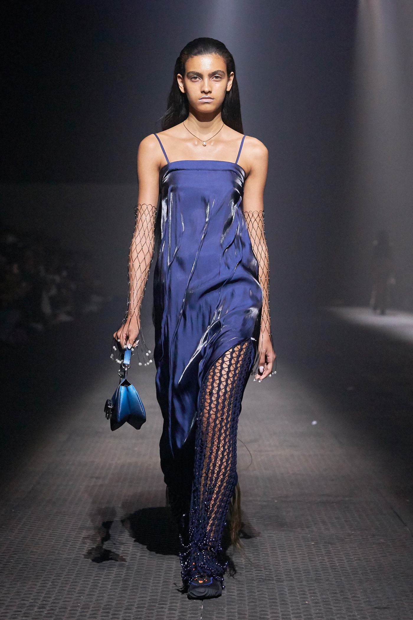 KENZO Spring Summer 2020 Show Paris Fashion Week Men's Dress Blue