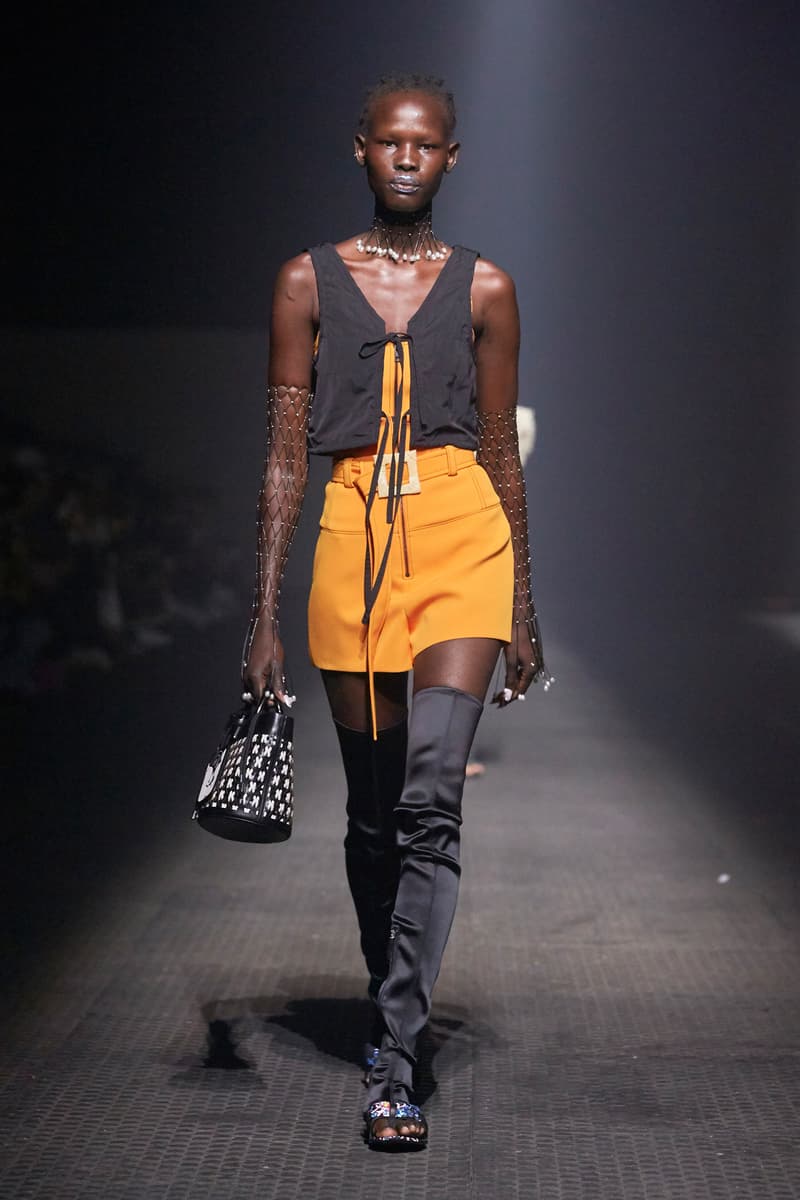 KENZO Spring Summer 2020 Show Paris Fashion Week Men's Top Black Skirt Orange