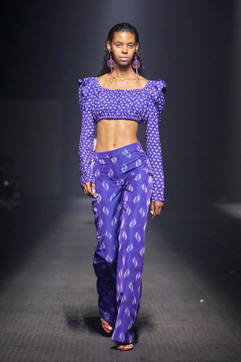 KENZO Spring Summer 2020 Show Download Our App Men's Top Pants Purple