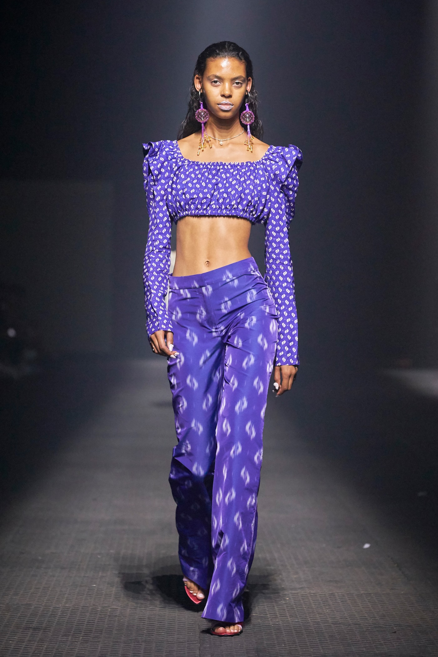 KENZO Spring Summer 2020 Show Paris Fashion Week Men's Top Pants Purple