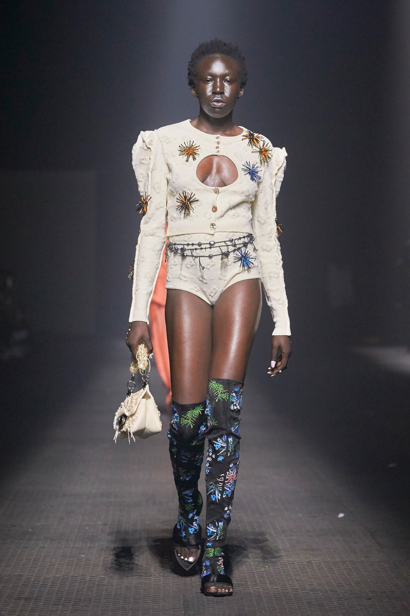KENZO Spring Summer 2020 Show Paris Fashion Week Men's Bodysuit Cream