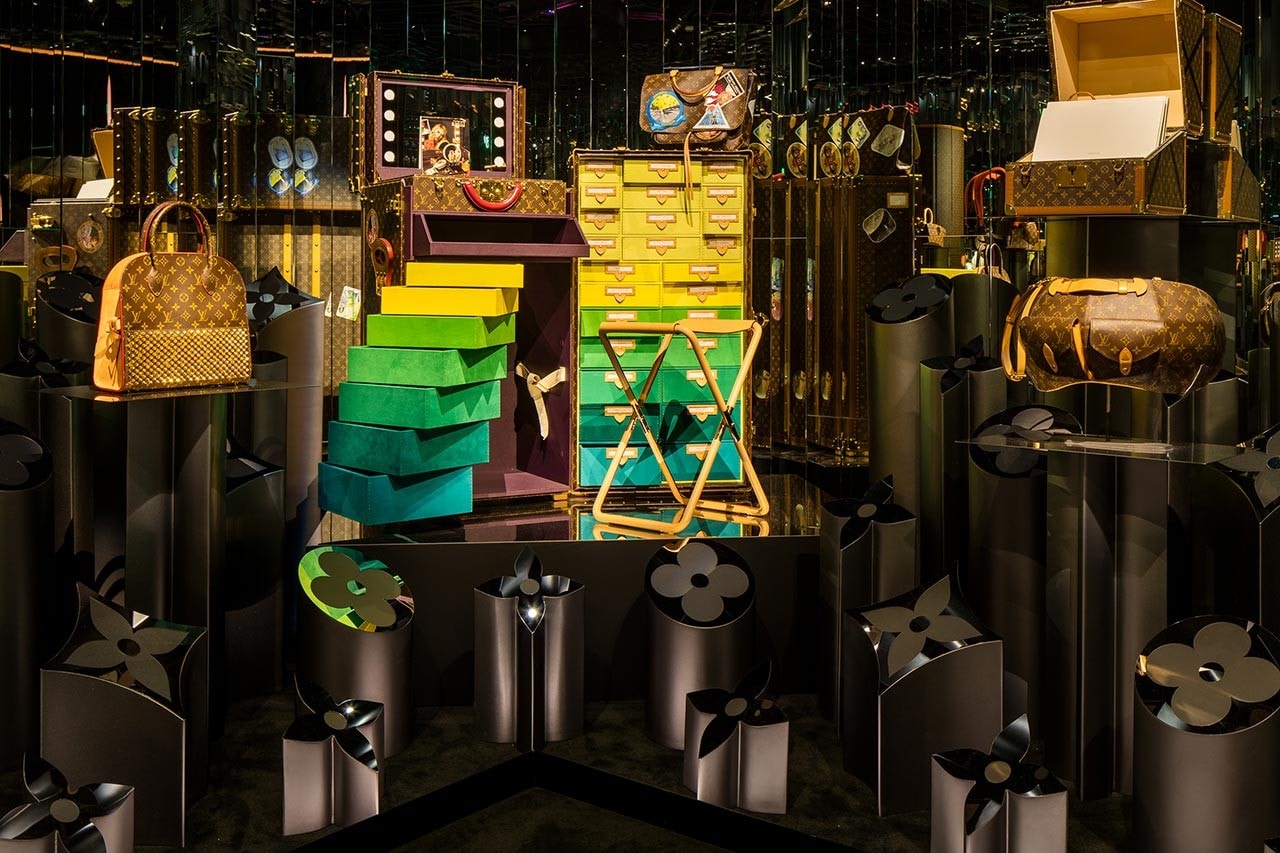 Louis Vuitton X Exhibition Los Angeles Objets Nomades Room Brown