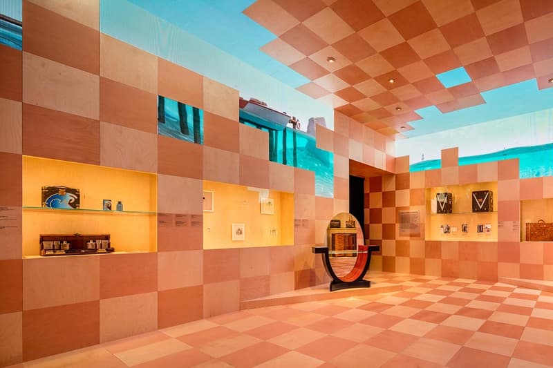 Louis Vuitton X Exhibition Los Angeles Room Orange