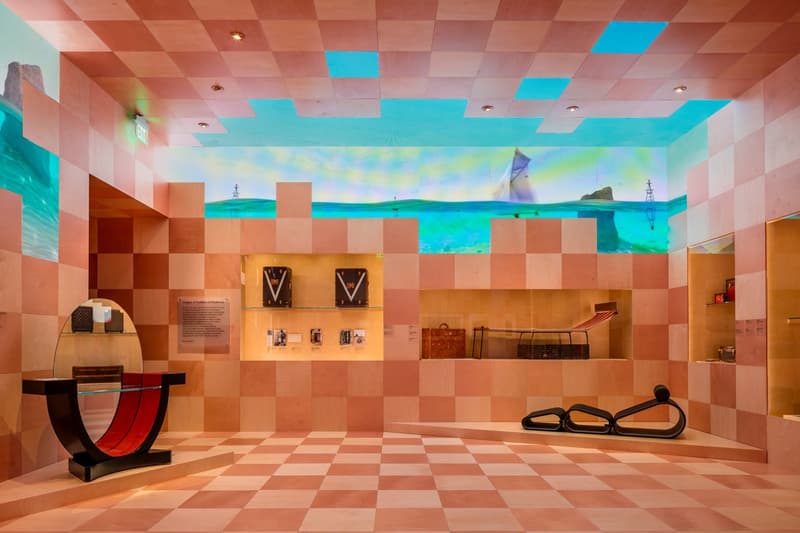 Louis Vuitton X Exhibition Los Angeles Room Orange