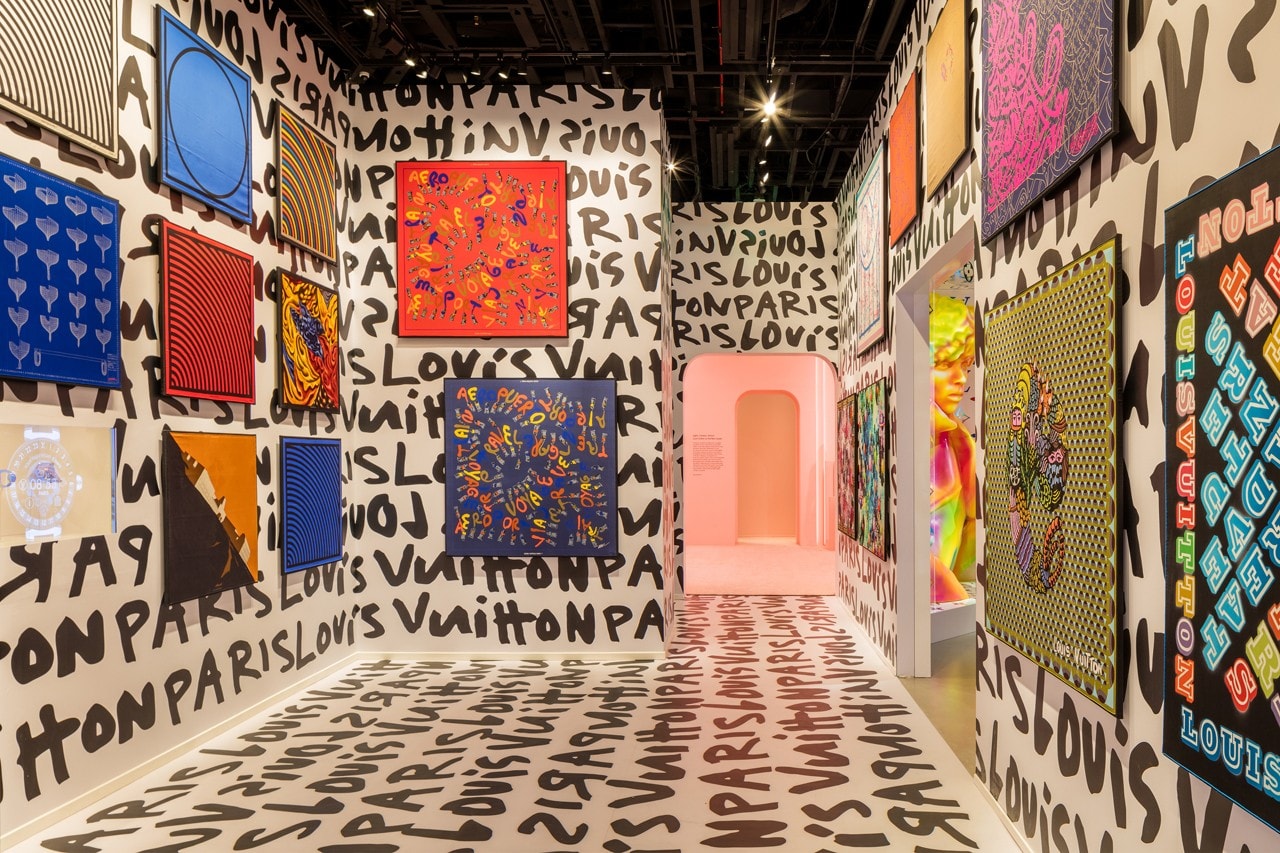Louis Vuitton X Exhibition Los Angeles Stephen Sprouse Room Graffiti