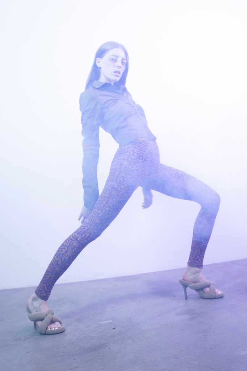 Maisie Wilen Pre Spring 2020 Lookbook Top Leggings Grey