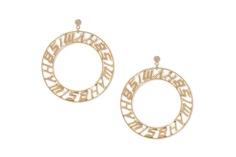 MISBHV Jewelry Collection Logo Necklace Earrings Bracelet Hoops Streetwear Accessories Jewellery Gold Silver Range