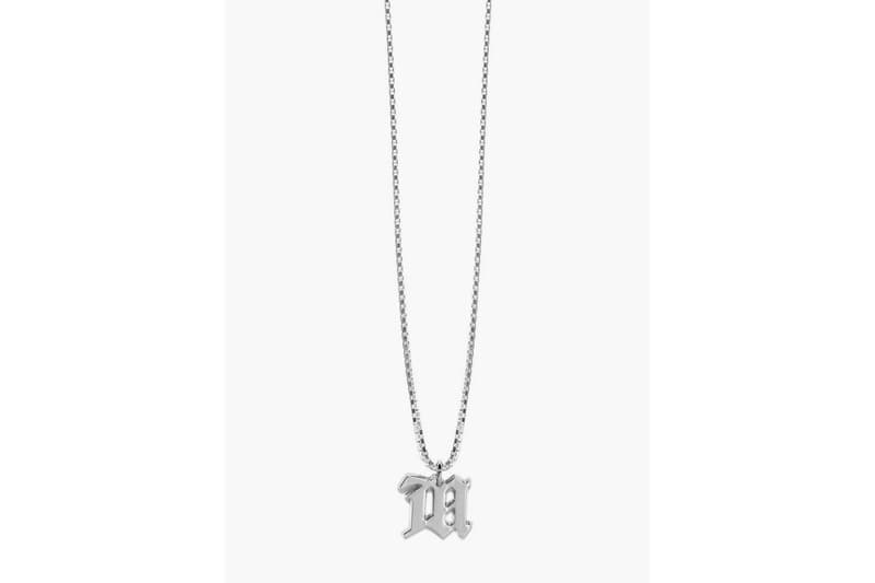 MISBHV Jewelry Collection Logo Necklace Earrings Bracelet Hoops Streetwear Accessories Jewellery Gold Silver Range