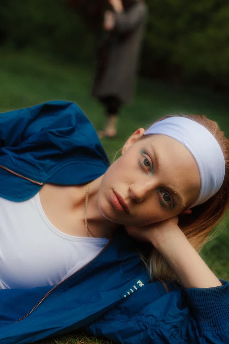 The Concept NY Vintage Summer Editorial Fiorucci Jacket Blue Shirt White