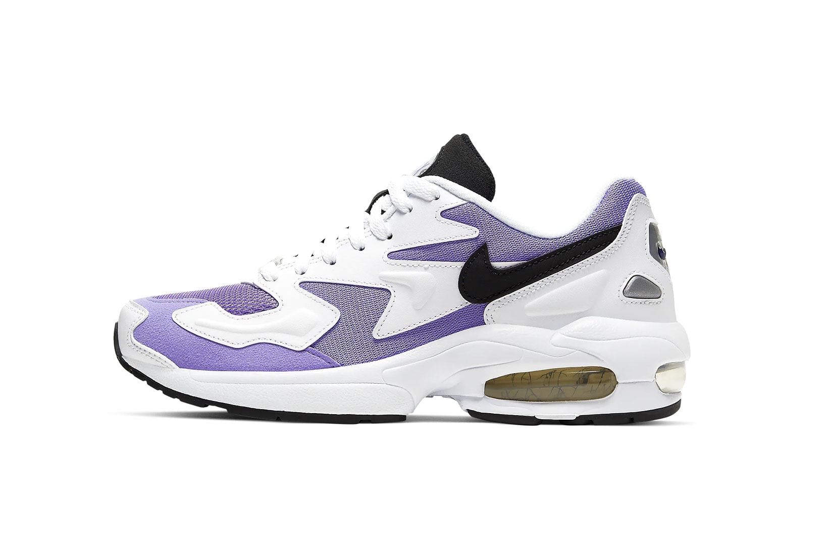 nike air max 2 light purple white sneakers trainers 