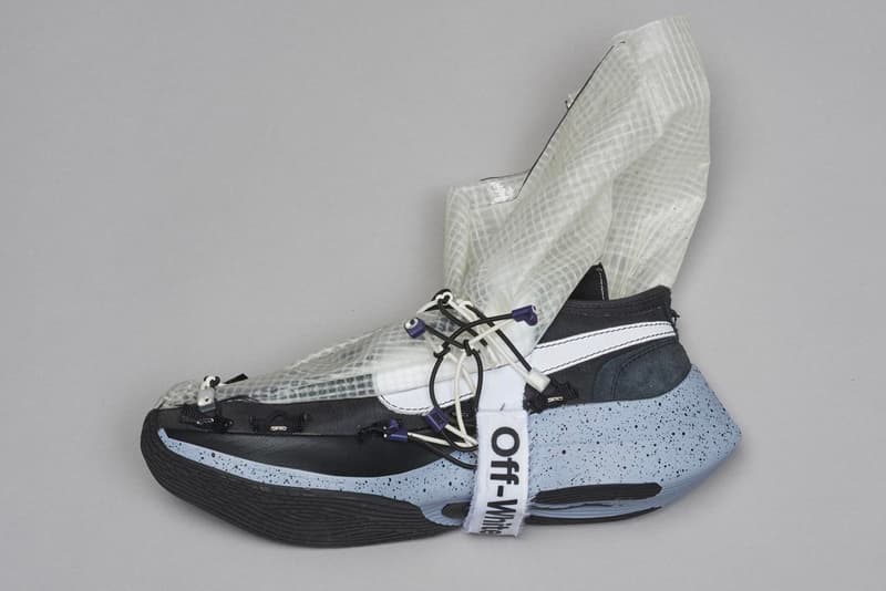 virgil abloh nike off-white off white figures of speech museum of contemporary art chicago mca collab prototype samples air force 1 design an array of air jordan zoom terra kiger air max vapormax vapor street flyknit waffle racer deconstructed