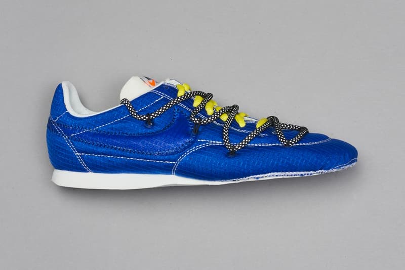 virgil abloh nike off-white off white figures of speech museum of contemporary art chicago mca collab prototype samples air force 1 design an array of air jordan zoom terra kiger air max vapormax vapor street flyknit waffle racer deconstructed